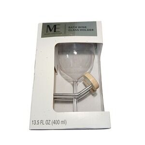 ME Modern Expressions Bath Max. 13.5 fl oz Wine Glass Holder Item #625533 NIB